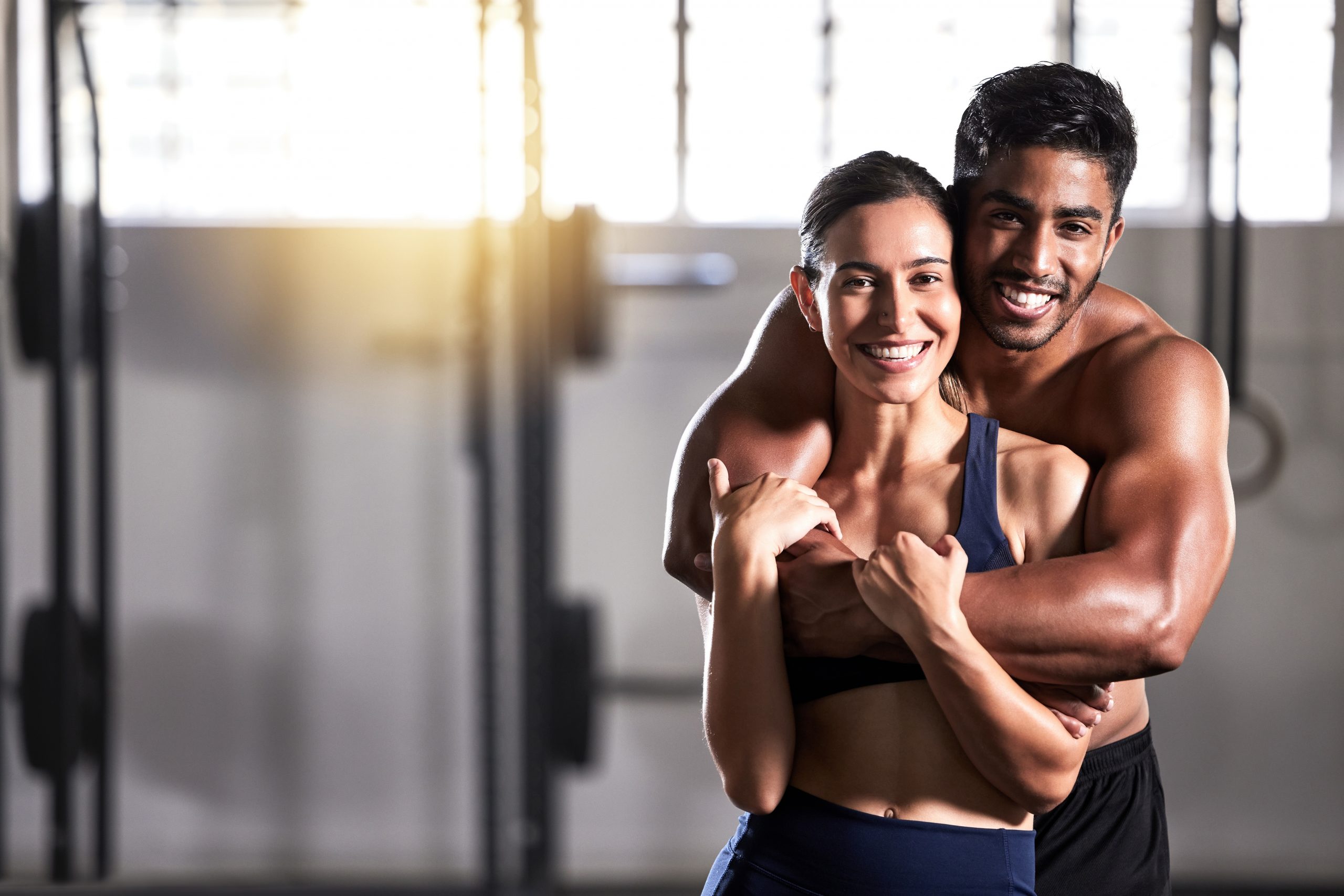 Couple enjoying improved health and vitality after personalized hormone replacement therapy.